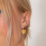 Classic Hoops 18K Guldbelagt Helix 8 mm - BY CARA