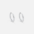 Classic Hoops Sølvfarvet 10 mm