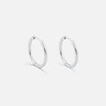 Classic Hoops Sølvfarvet 16 mm
