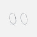Classic Hoops Sølvfarvet 20 mm