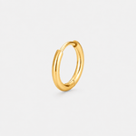 Classic Smooth clickerring guldfärgad 8 mm