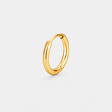 Classic Smooth Clicker-Ring goldfarben 8 mm