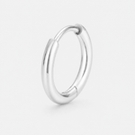 Classic Smooth Clicker-Ring silberfarben 10 mm