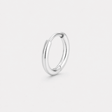 Classic Smooth Clicker-Ring silberfarben 8 mm