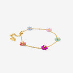 Daisy Pastel Armbånd 18K Guldbelagt - BY CARA