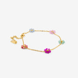 Daisy Pastel Armbånd 18K Guldbelagt