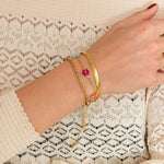 Daisy Pastel Armbånd 18K Guldbelagt - BY CARA