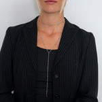 Dot Layers Halskæde Sølvfarvet - BY CARA