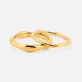 Drift Ring 18K Guldbelagt 1 mm