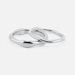 Drift Ring Sølvfarvet 3 mm - BY CARA