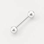 Elara Classic Barbell silver-coloured