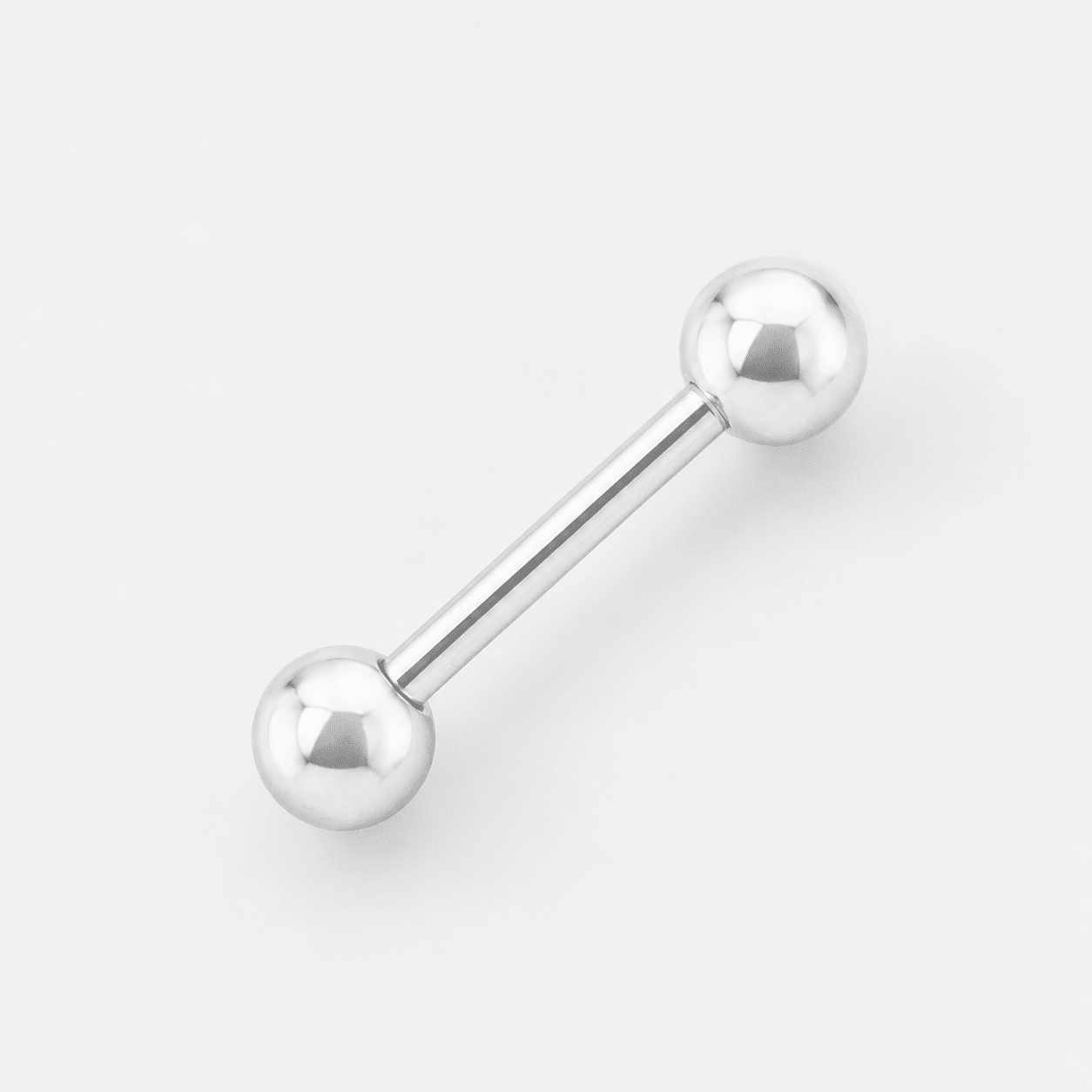 Elara Classic Barbell silver-coloured