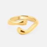 Embrace Ring 18K Guldbelagt