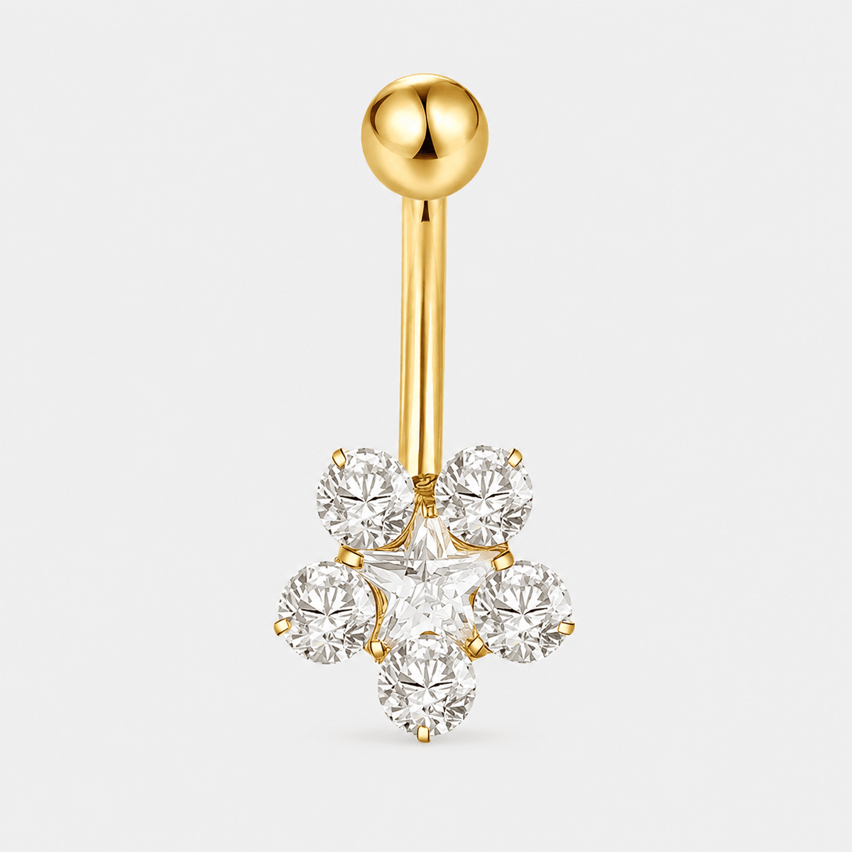 Estelle Bloom Navel Piercing gold-coloured
