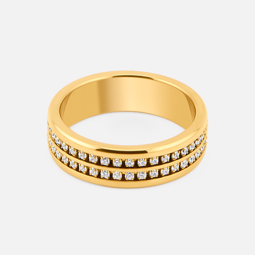 Eterna Ring 18K Guldbelagt - BY CARA