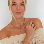 Eterna Ring 18K Guldbelagt - BY CARA