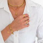 Eterna Ring 18K Guldbelagt - BY CARA