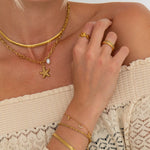 Eterna Ring 18K Guldbelagt - BY CARA