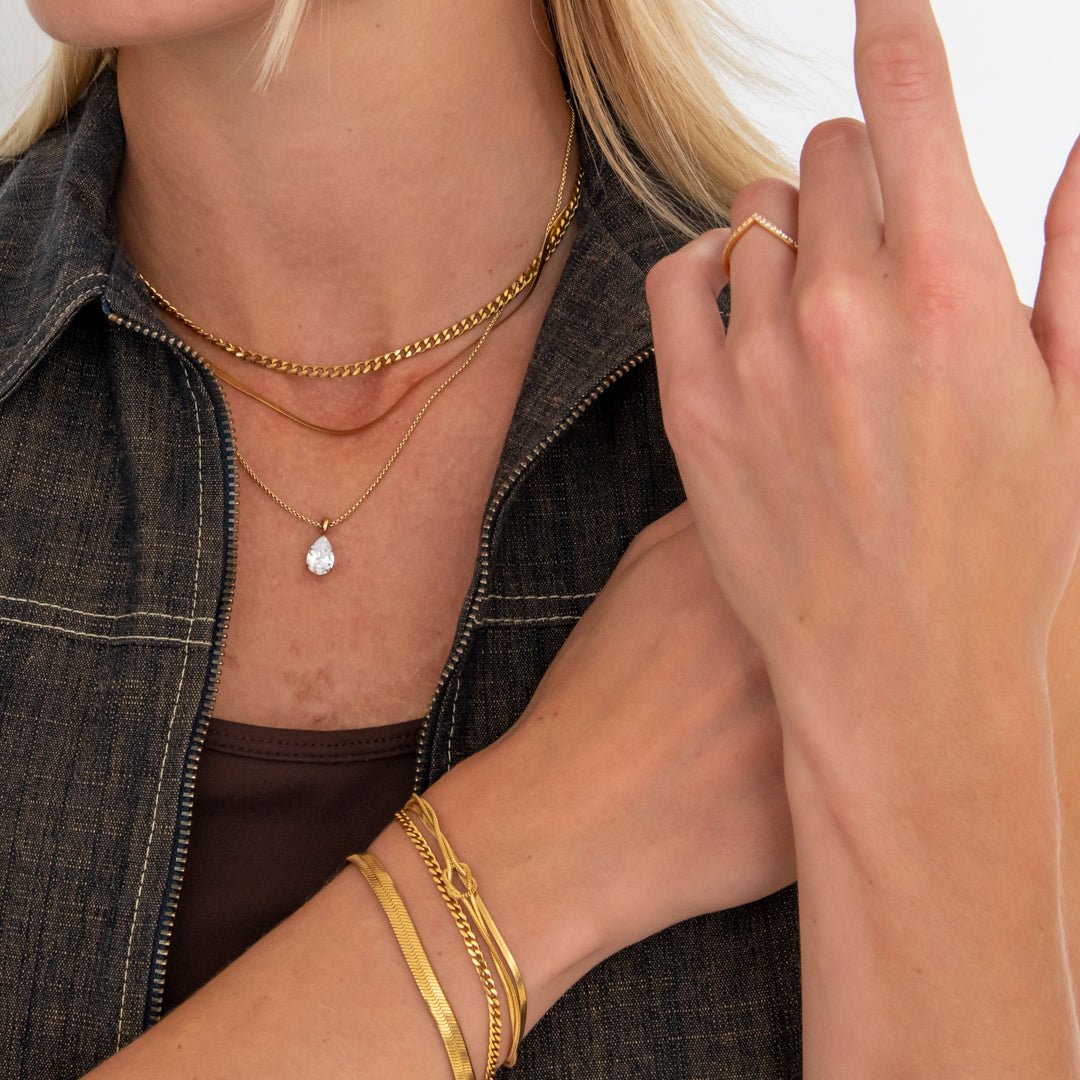 Eternal Knot Armbånd 18K Guldbelagt - BY CARA