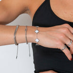 Eternal Knot Armbånd Sølvfarvet - BY CARA