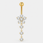 Florielle Cascade Navel Piercing gold-coloured