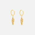 Flow Hoops 18K Guldbelagt 10 mm