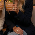 Glow Pavé Ring 18K Guldbelagt - BY CARA