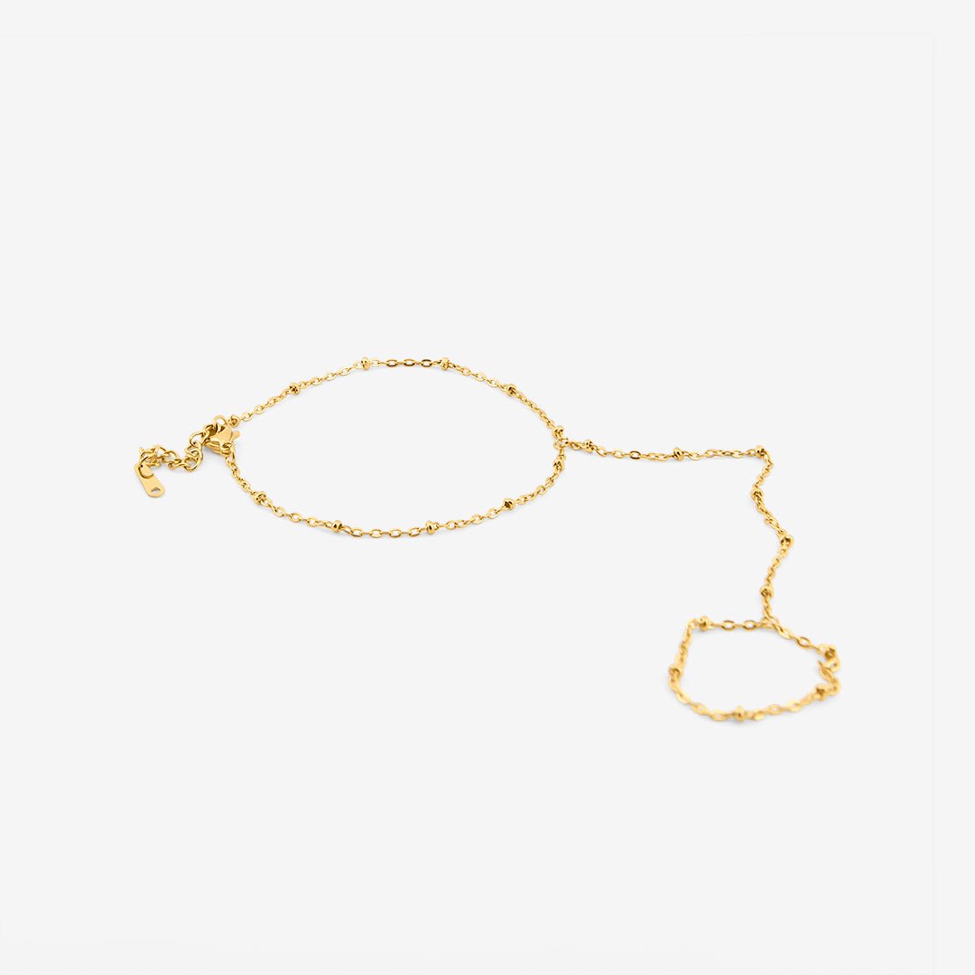 Grace Hand Armbånd 18K Guldbelagt - BY CARA