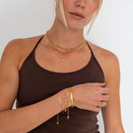 Heart Charm Armbånd 18K Guldbelagt - BY CARA