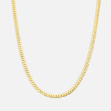 Herringbone Halskæde 18K Guldbelagt 5 mm