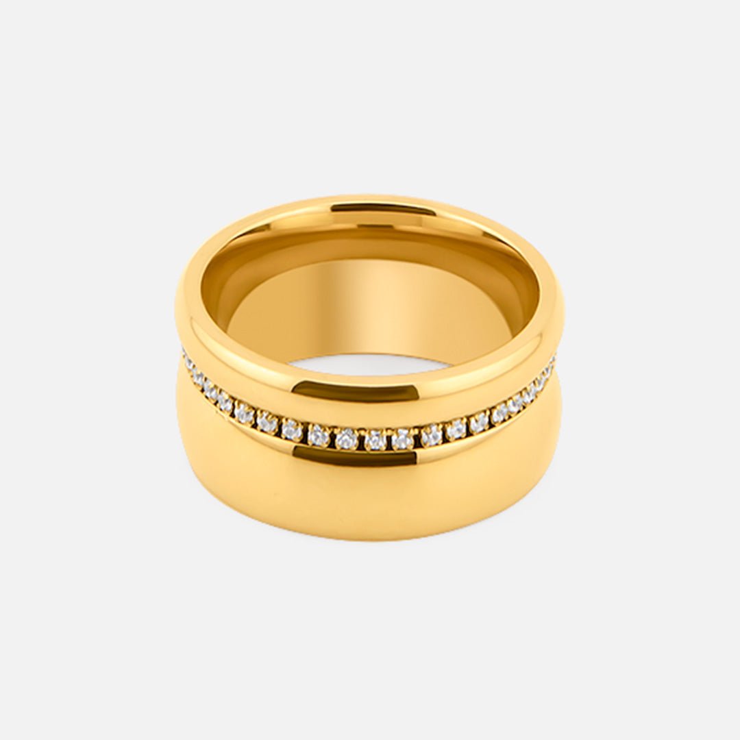 Isla Ring 18K Guldbelagt - BY CARA