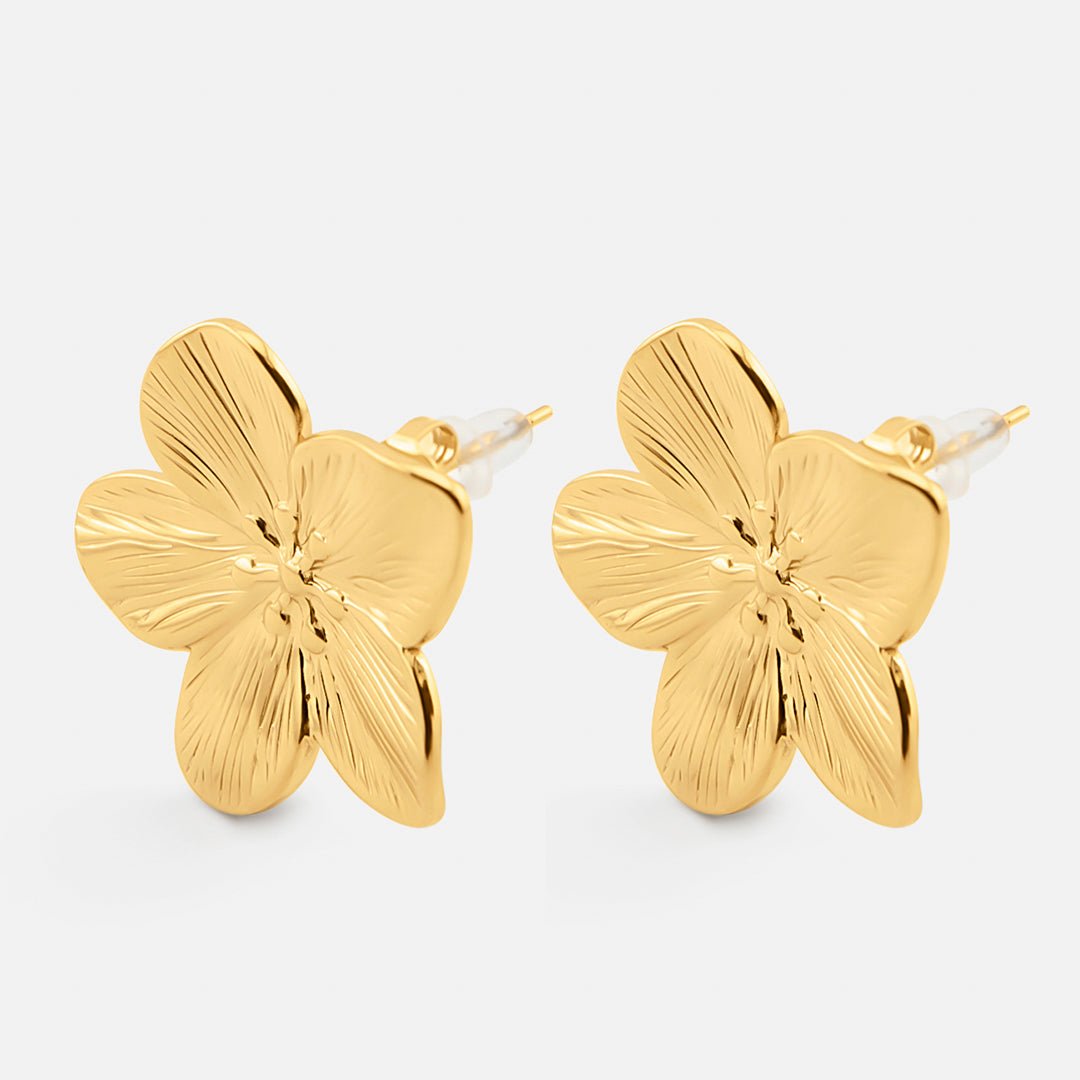 Livia Bloom Studs 18K Guldbelagt - BY CARA