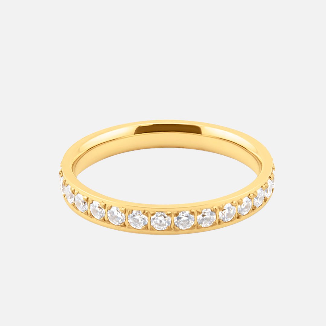 Lumière Line Ring 18K Guldbelagt - BY CARA