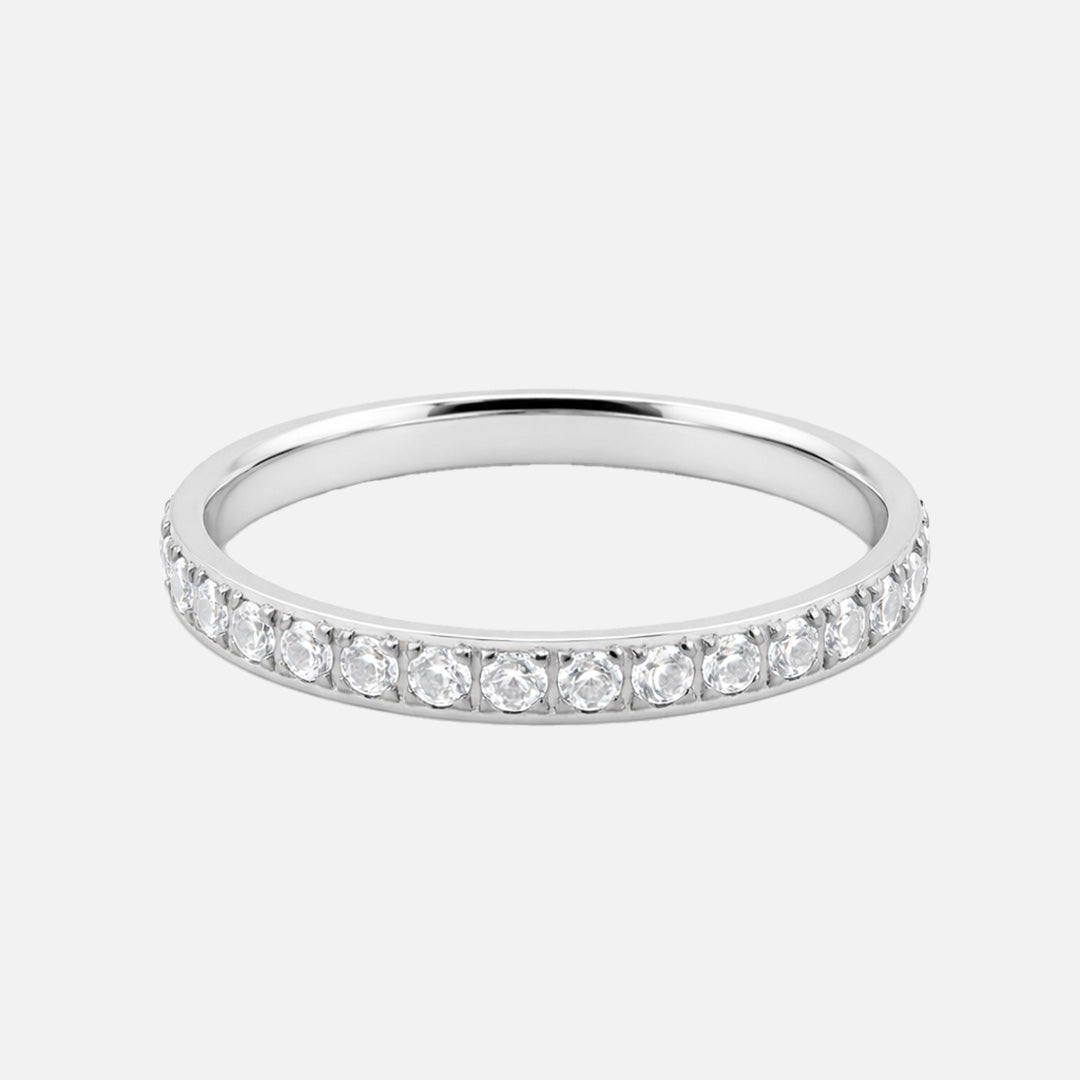 Lumière Line Ring Sølvfarvet - BY CARA