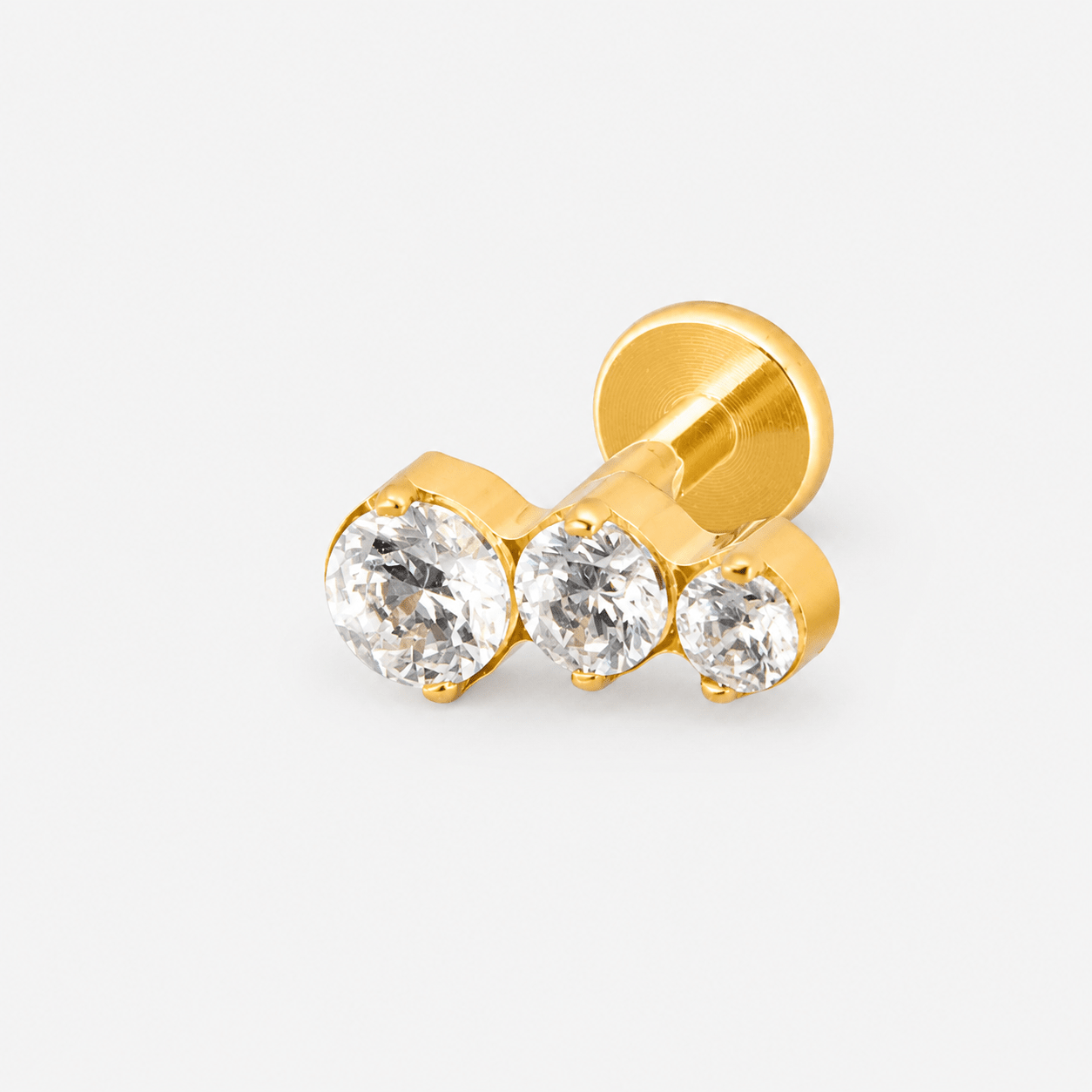 Luminous Orbit Labret guldfarvet - BY CARA
