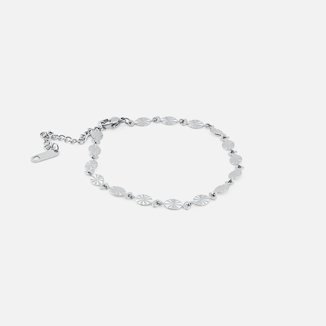 Luna Sun Armbånd Sølvfarvet - BY CARA