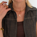 Mama Pearl Halskæde 18K Guldbelagt - BY CARA