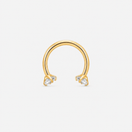 Nova Horseshoe gold-coloured 10 mm