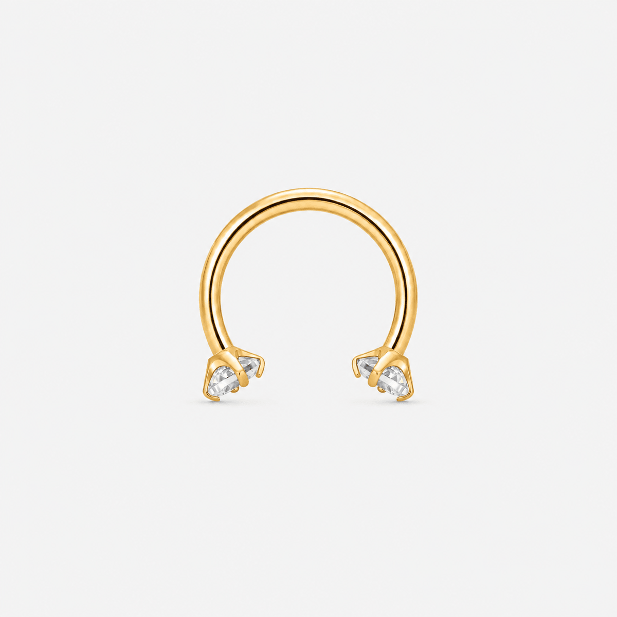 Nova Horseshoe gold-coloured 10 mm