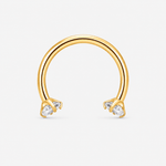Nova Horseshoe gold-coloured 12 mm