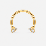 Nova Horseshoe goldfarben 12 mm