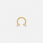 Nova Horseshoe goldfarben 6 mm