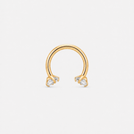 Nova Horseshoe gold-coloured 8 mm