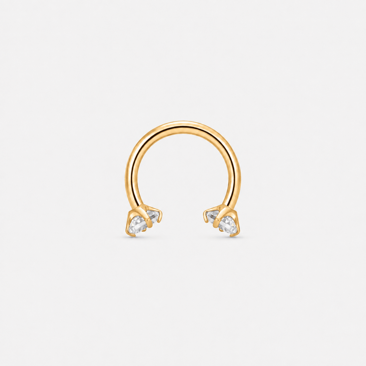 Nova Horseshoe gold-coloured 8 mm