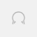 Nova Horseshoe silver-coloured 10 mm