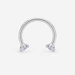 Nova Horseshoe silver-coloured 12 mm