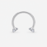 Nova Horseshoe silberfarben 12 mm