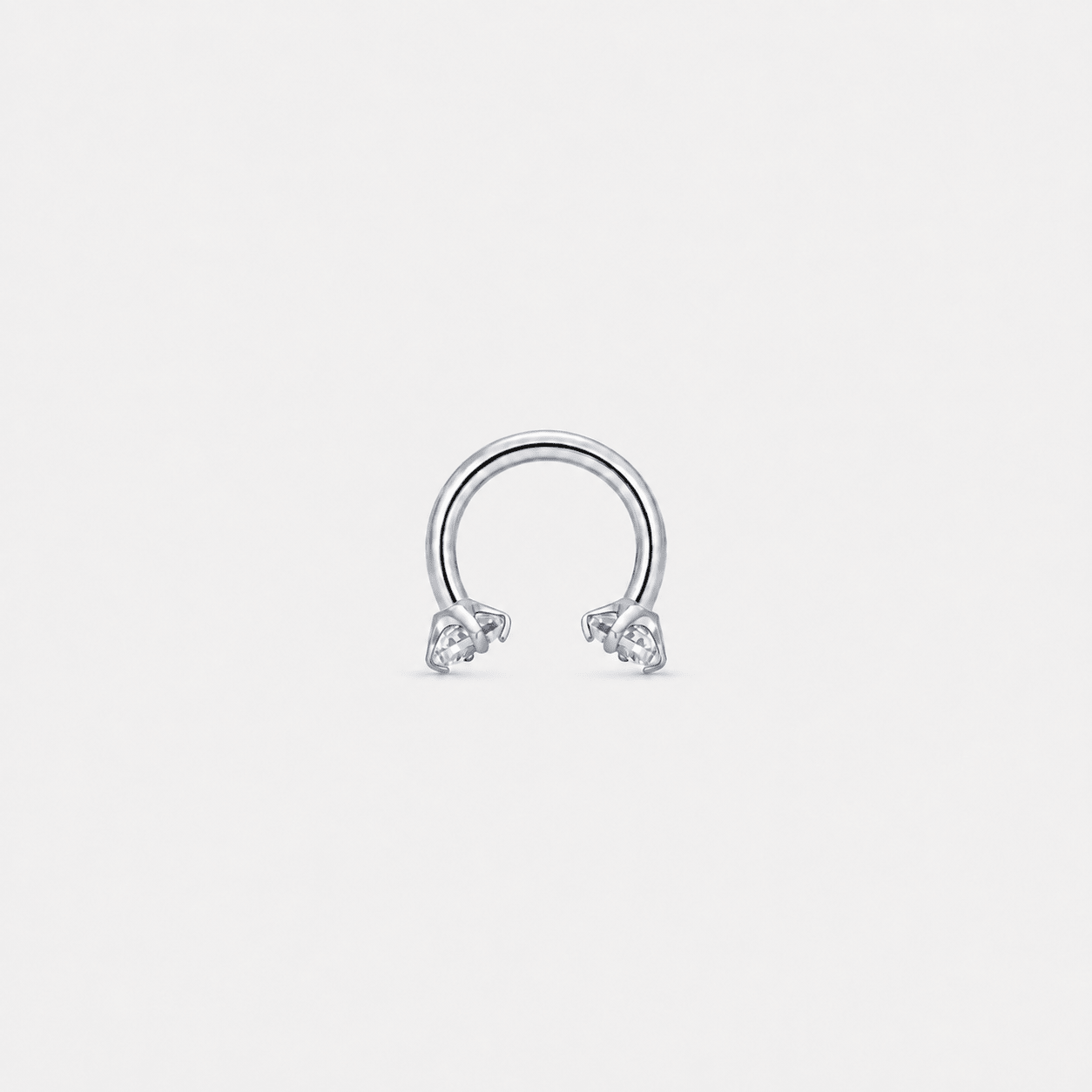 Nova Horseshoe silver-coloured 6 mm