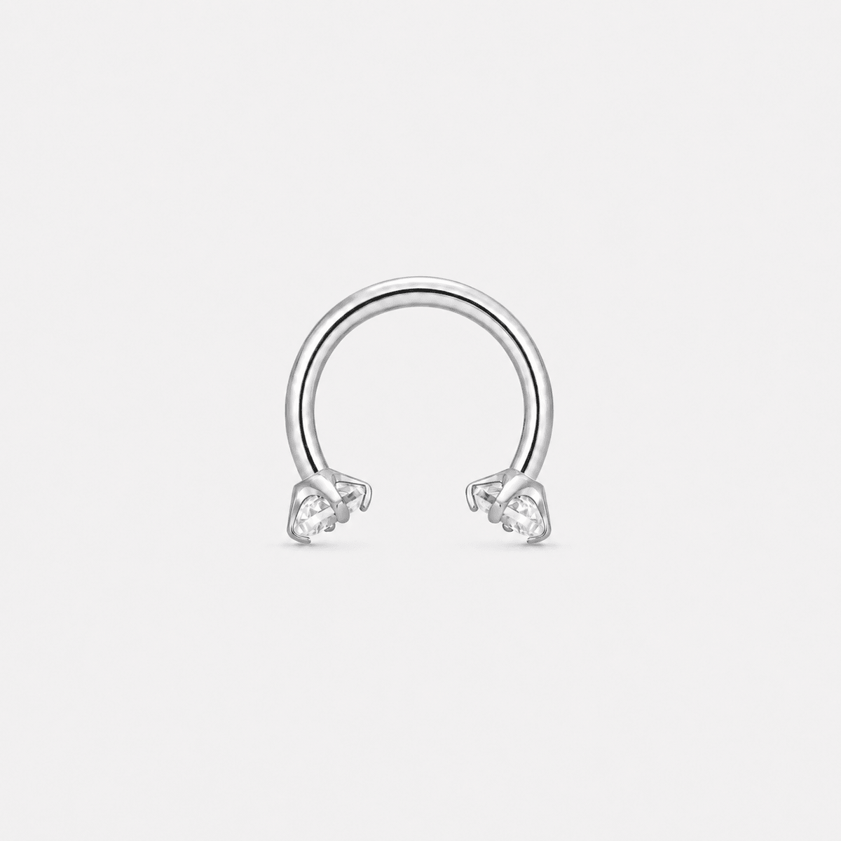 Nova Horseshoe silver-coloured 8 mm