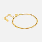 Panser Facet Armbånd 18K Guldbelagt 3 mm